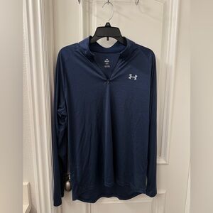 Under Armour Dark Blue Quarter-Zip Top